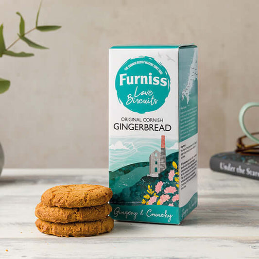 Box of Cornish Gingerbread biscuits