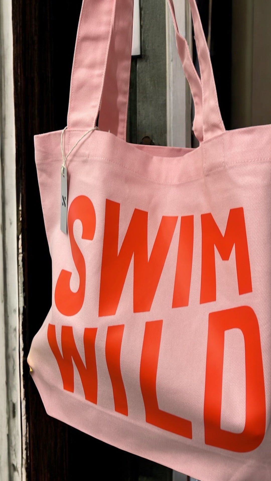Swim Wild Tote Bag