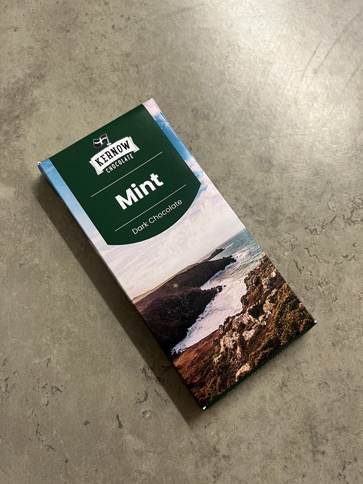 Dark Milk Chocolate With Mint - Handmade In Cornwall