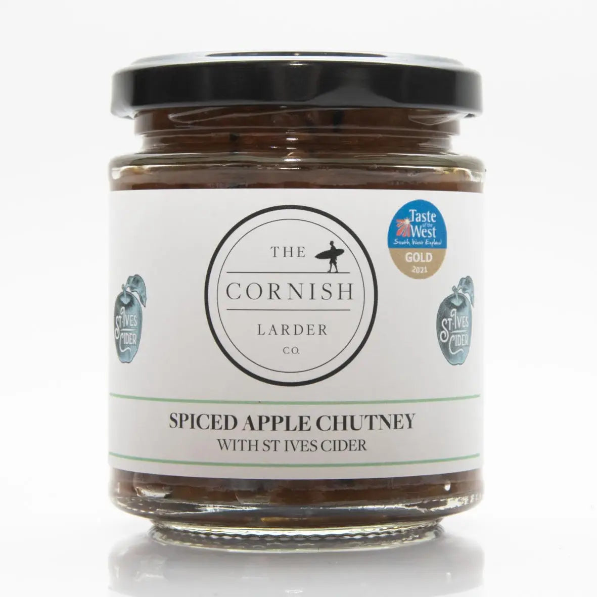 Spiced Apple Chutney With St Ives Cider - Handmade In Cornwall