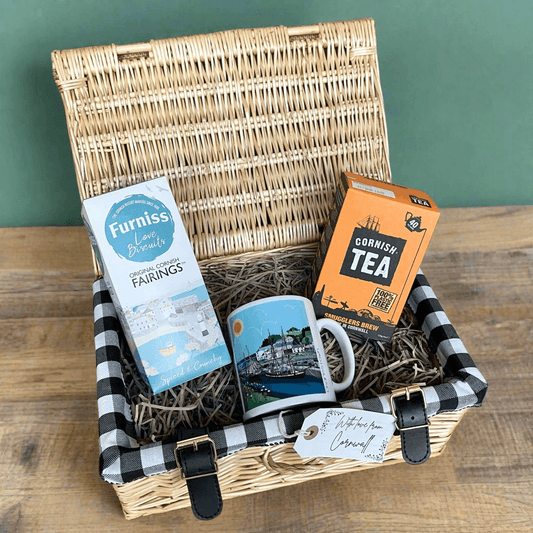 Charlestown Tea For You Cornish Gift Hamper - Cornish Gifts by Sandy Shores