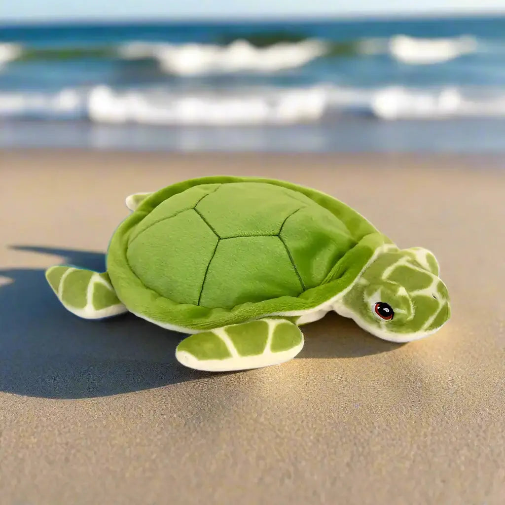 Duffy The Turtle Cuddly Toy - Cornish Gifts by Sandy Shores
