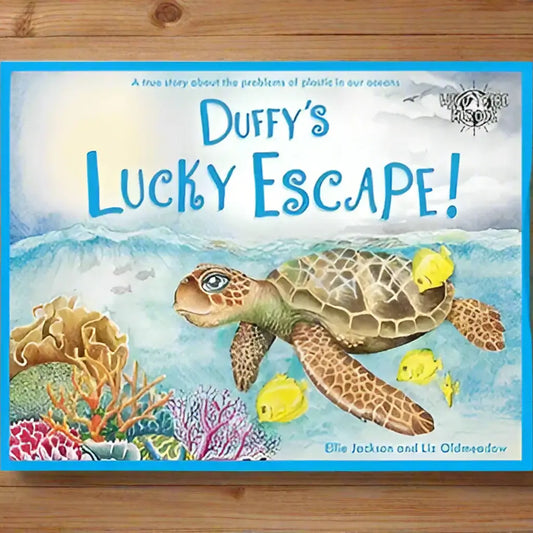 Duffys Lucky Escape Children's Illustrated Story Book - Cornish Gifts by Sandy Shores