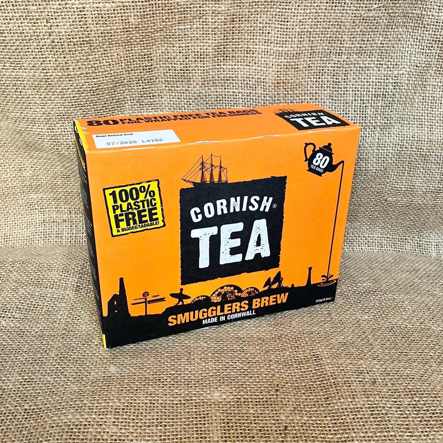 Falmouth Tea For Two Cornish Gift Hamper - Cornish Gifts by Sandy Shores