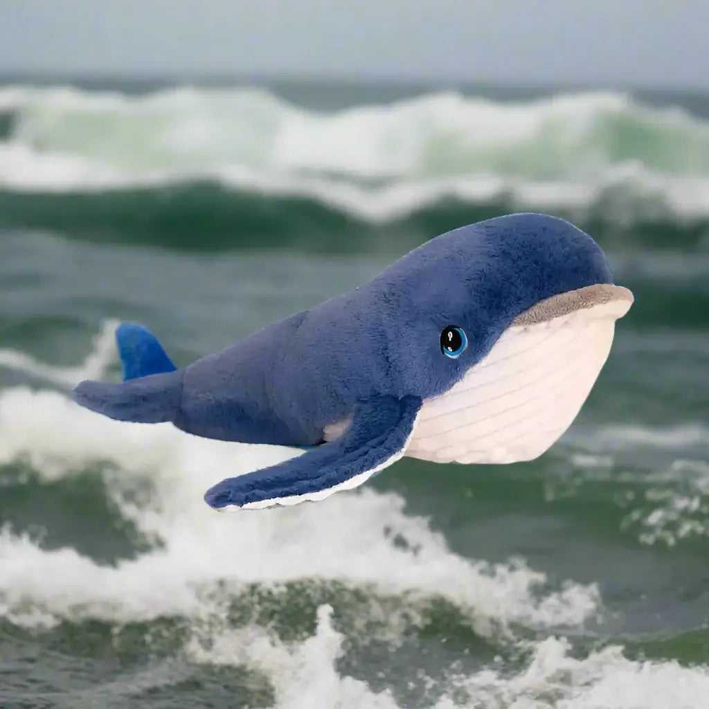 Nelson The Whale Cuddly Toy - Cornish Gifts by Sandy Shores