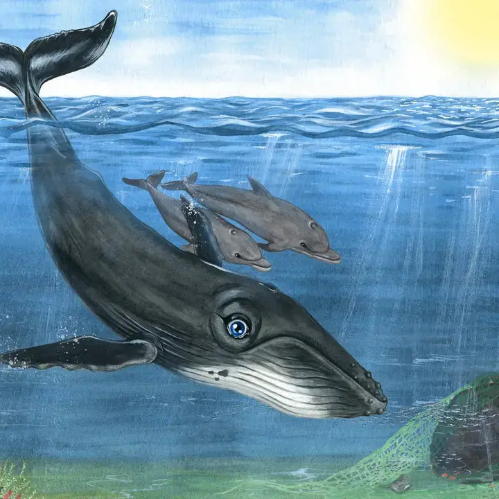 Nelsons Deep Dive Children's Illustrated Story Book - Cornish Gifts by Sandy Shores