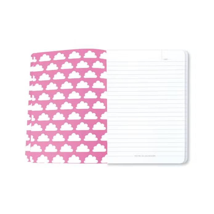 Positive Vibes Flower A5 Notebook by Rachel Ellen Designs - Cornish Gifts by Sandy Shores
