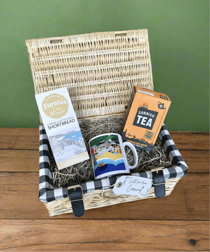 Sennen Tea For You Cornish Gift Hamper - Cornish Gifts by Sandy Shores