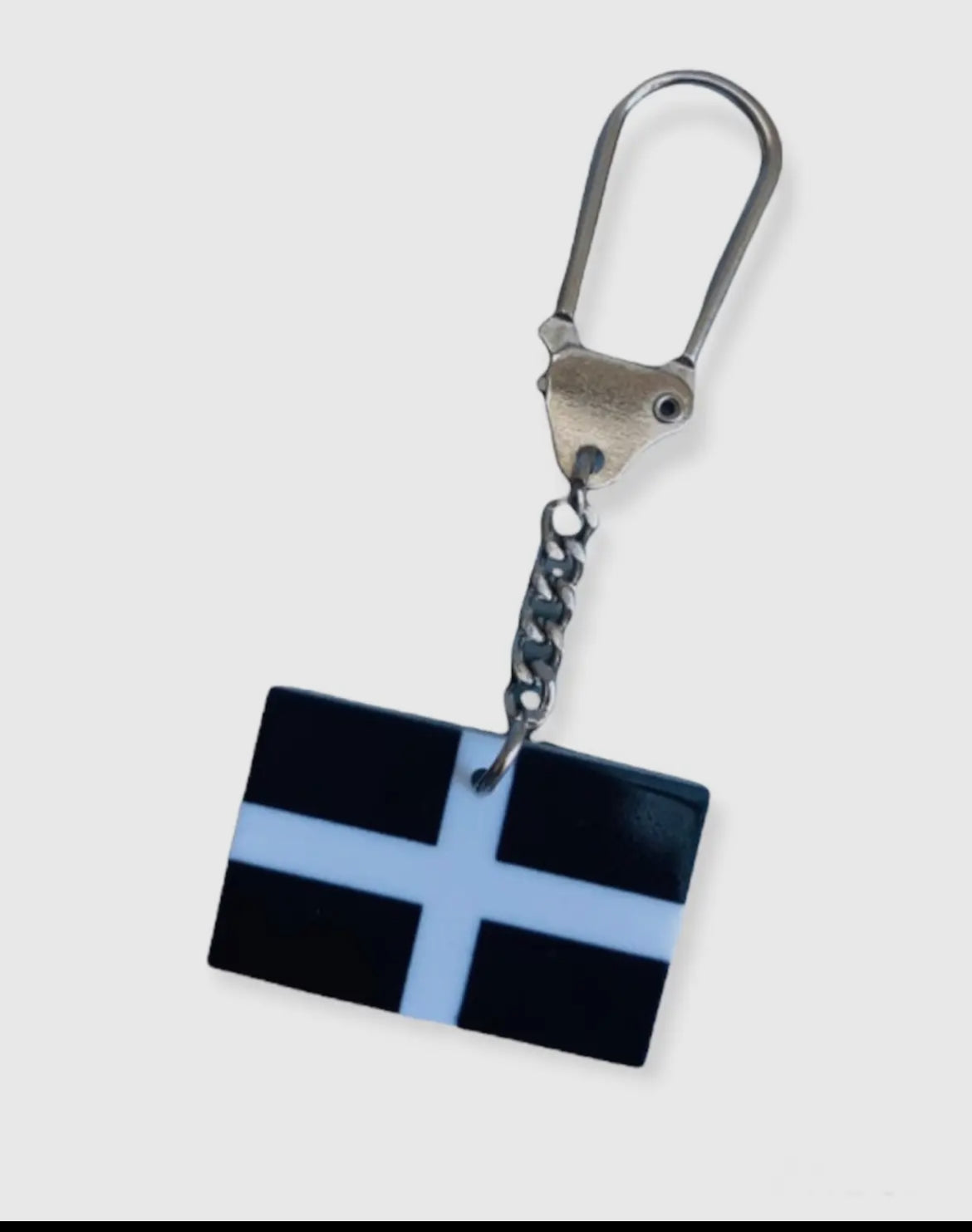 Cornish Flag Keyring