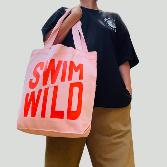 Swim Wild Tote Bag
