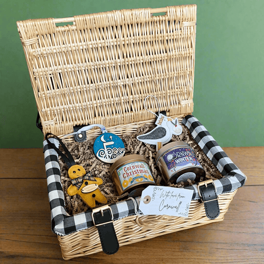 A Very Merry Cornish Christmas Cornish Gift Hamper - Cornish Gifts by Sandy Shores