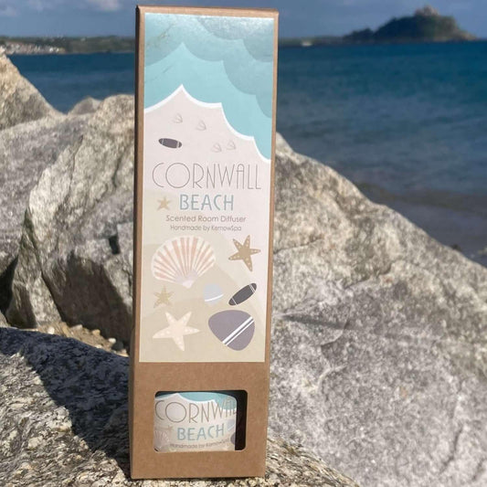 Cornwall Beach Gift Boxed Room Diffuser - Cornish Gifts by Sandy Shores