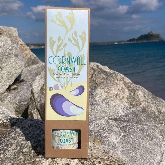 Cornwall Coast Gift Boxed Room Diffuser - Cornish Gifts by Sandy Shores