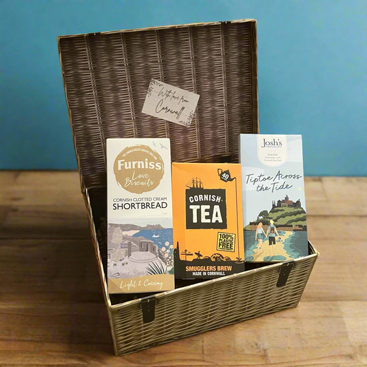 Eat, Drink and be Merry Gift Hamper - Cornish Gifts by Sandy Shores