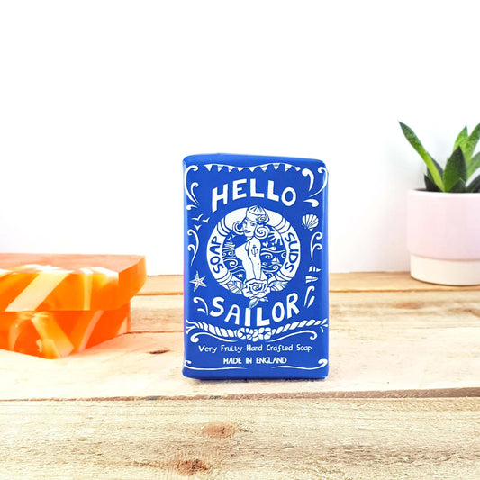 Hello Sailor Citrusy Soap - Cornish Gifts by Sandy Shores