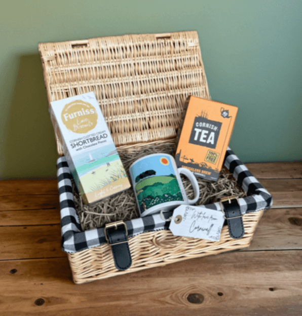Nearly Home Trees Tea For You Cornish Gift Hamper - Cornish Gifts by Sandy Shores