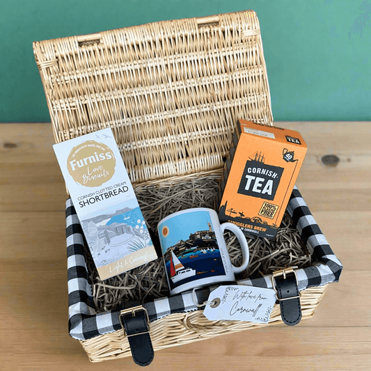 Penzance Tea For You Cornish Gift Hamper - Cornish Gifts by Sandy Shores