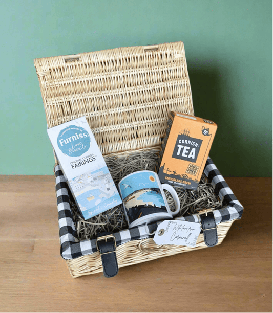 St Ives Tea For You Cornish Gift Hamper - Cornish Gifts by Sandy Shores