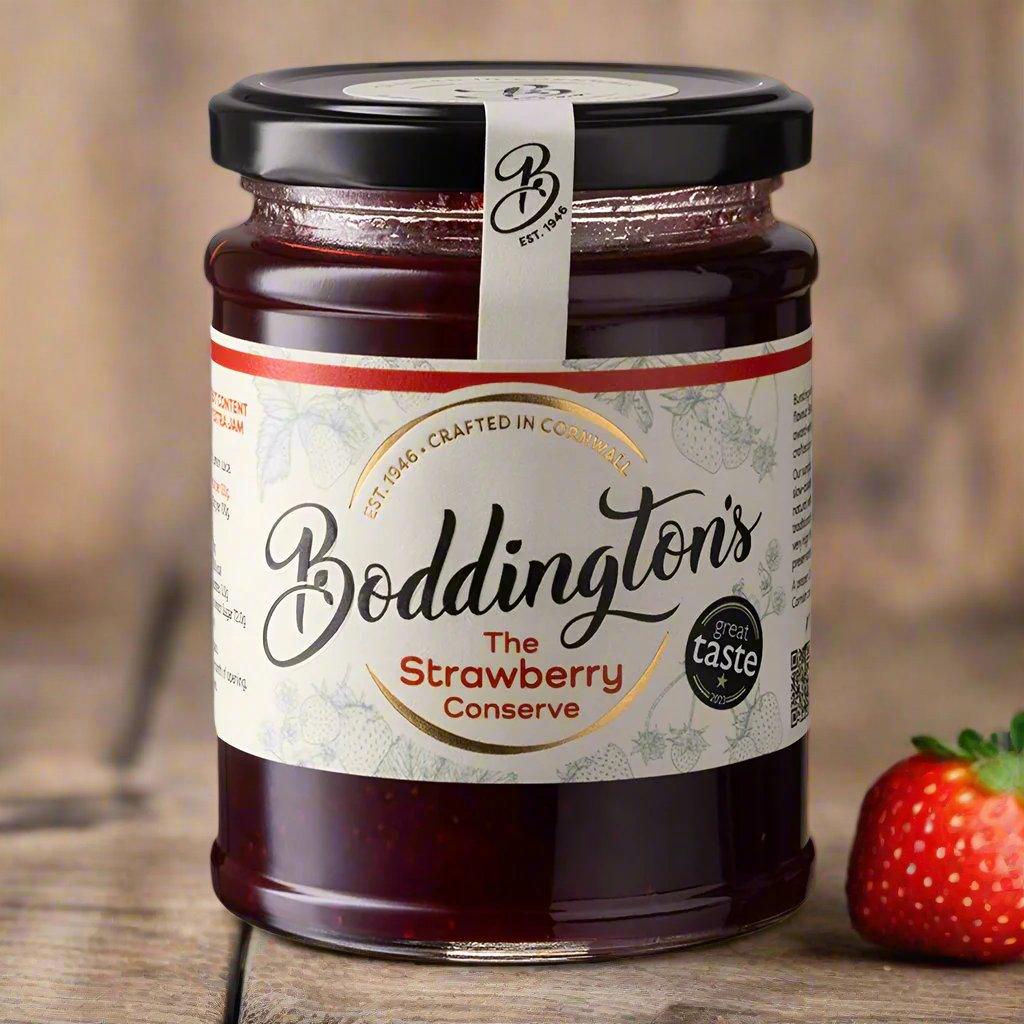 Strawberry Jam - High Fruit Content Preserve Made in Cornwall - Cornish Gifts by Sandy Shores