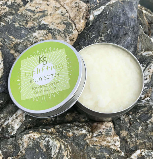 Uplifting Body Scrub by Kernowspa - Cornish Gifts by Sandy Shores